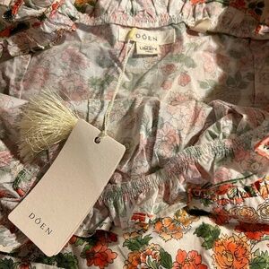 NWT Dôen Roma Dress in Lydden Floral Liberty Fabric XXL